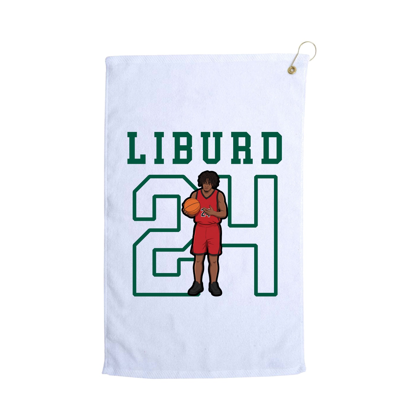 Golf Towel — Shirsey in White