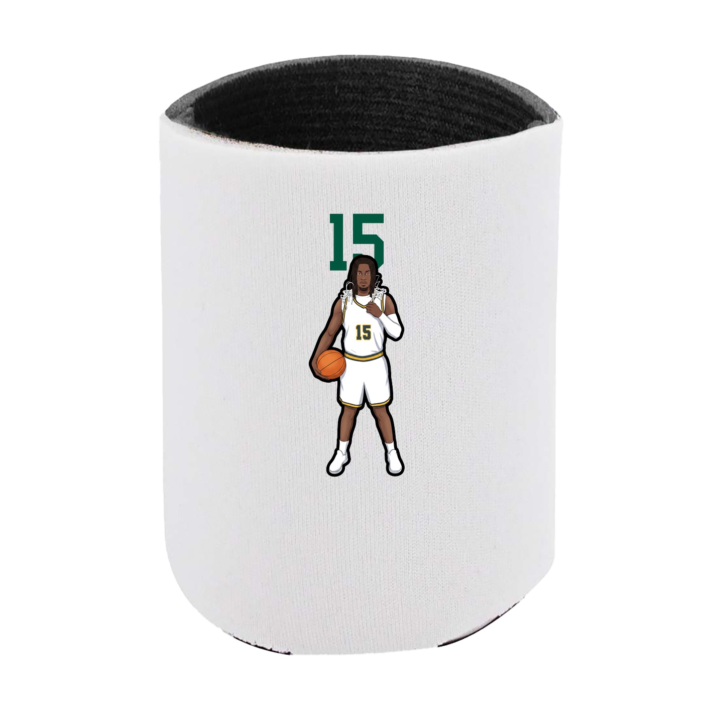 Can Holder — Number Top in White