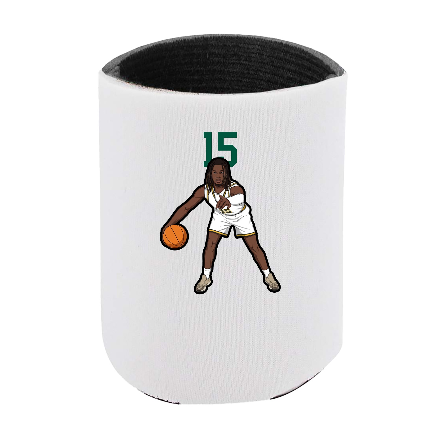 Can Holder — Number Top in White