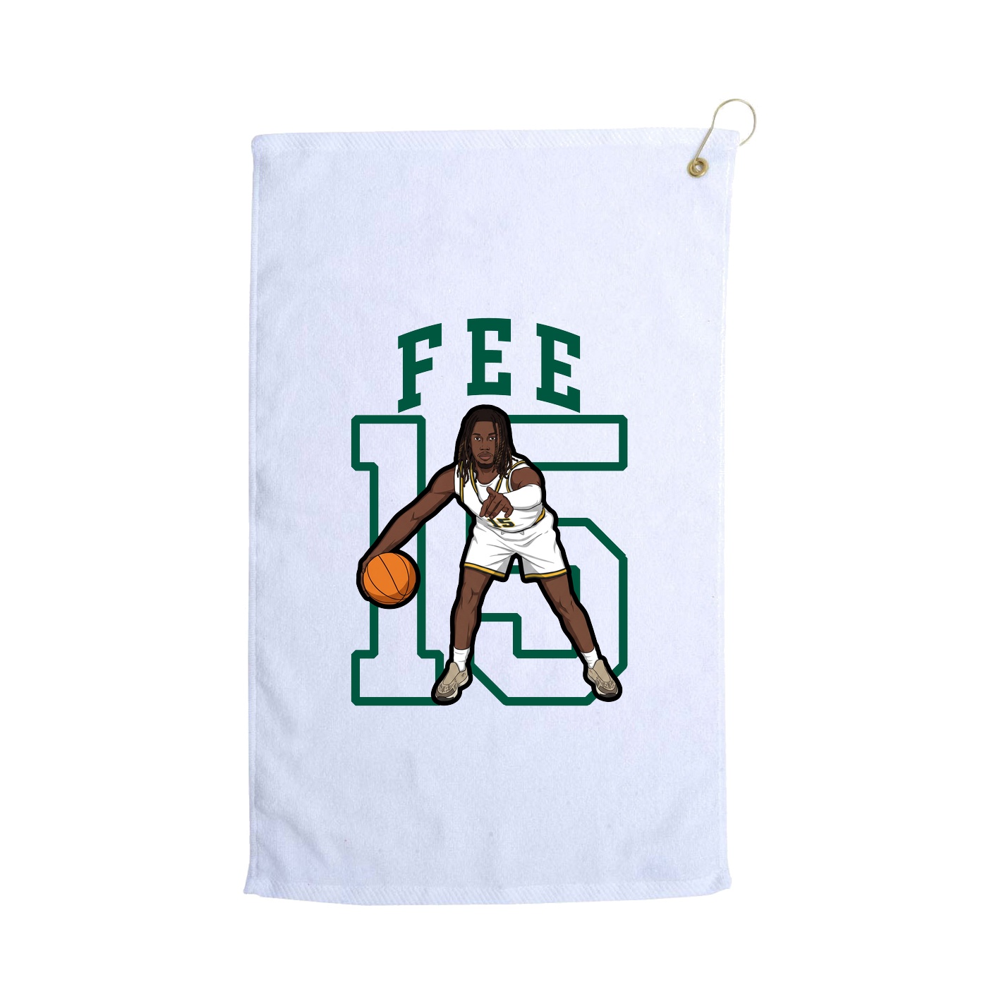 Golf Towel — Shirsey in White