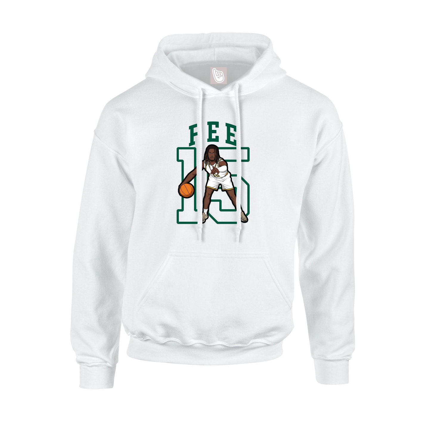 Youth Hoodie — Shirsey in White