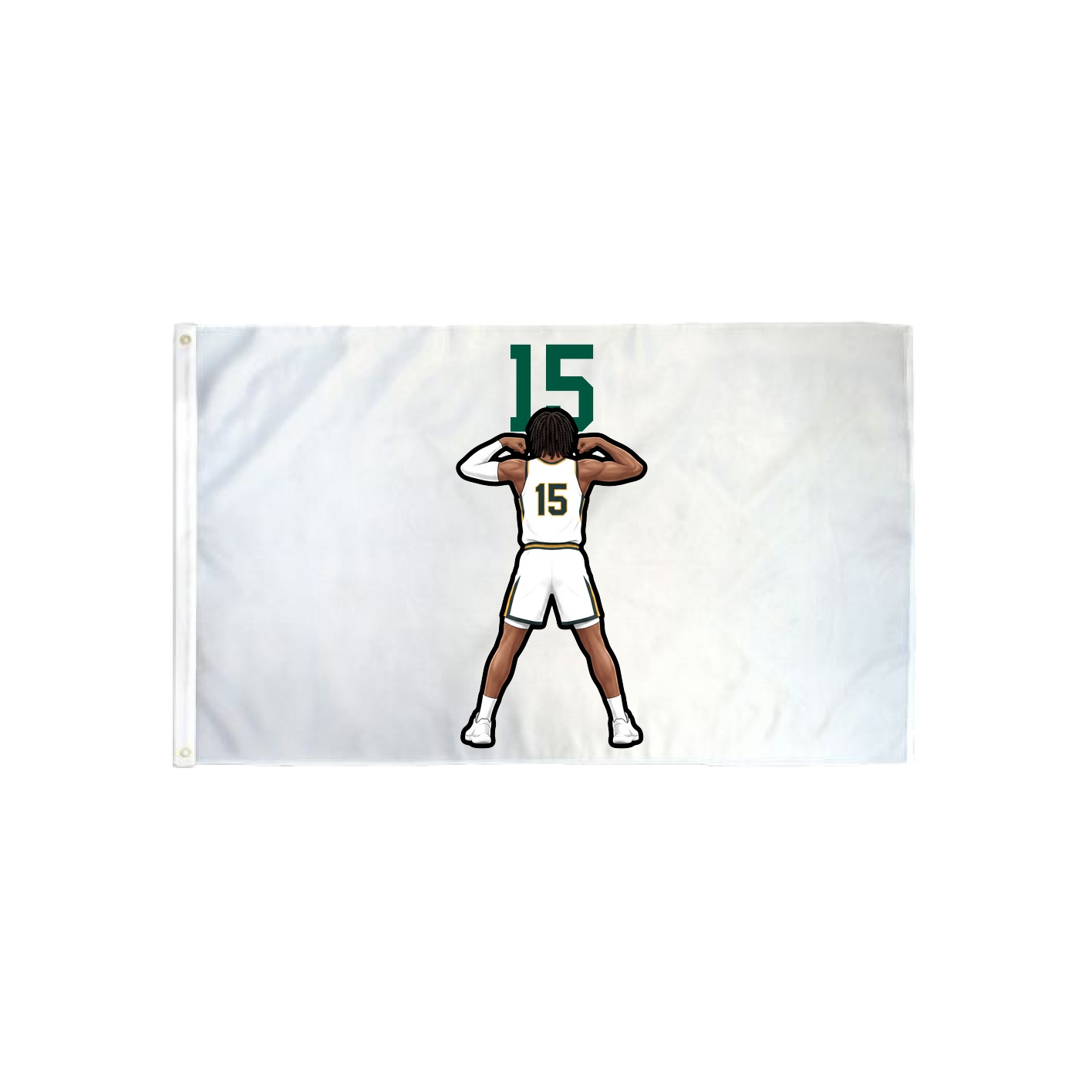 3x5 Flag — Number Top in Classic