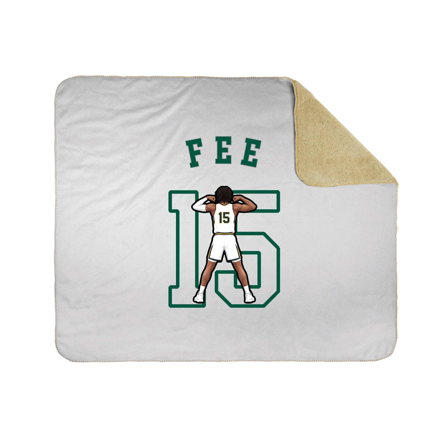 Throw Blanket — Shirsey Arch in White