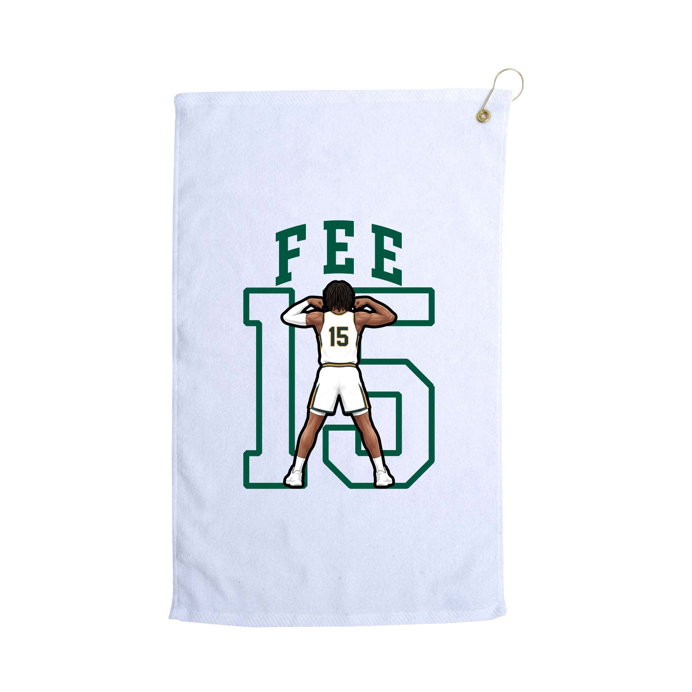 Golf Towel — Shirsey in White