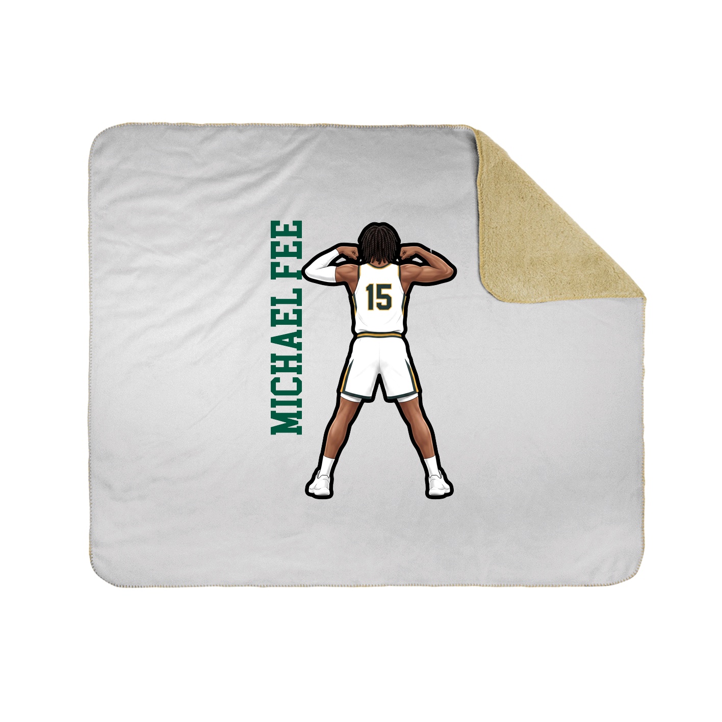 50x60 Sherpa Lined Throw Blanket