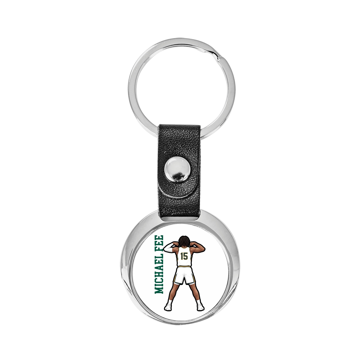 Key Chain — Name Vertical in Classic