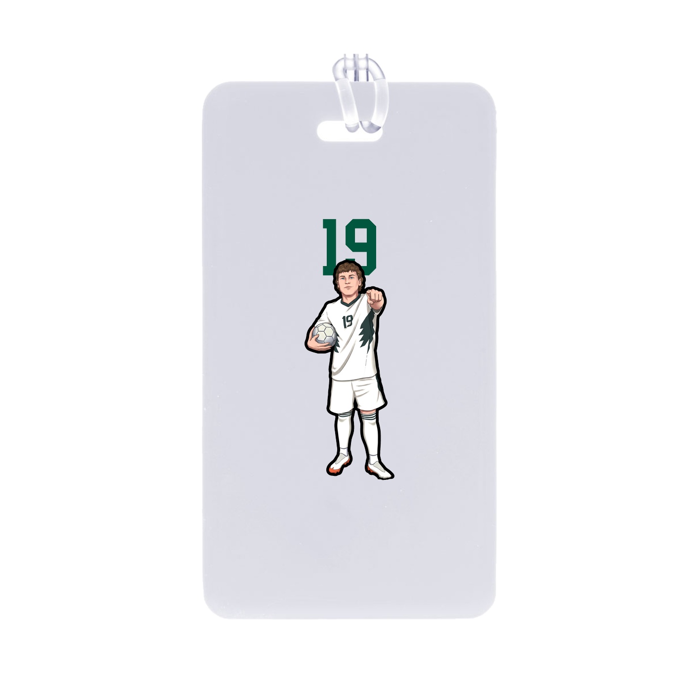 Bag Tag — Number Top in Classic