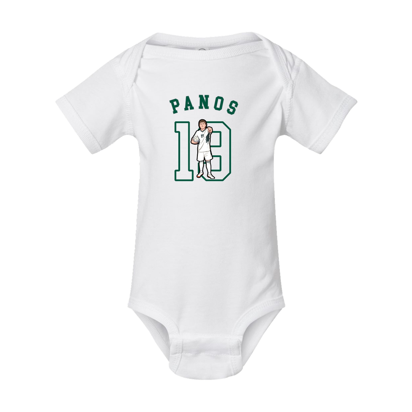 Baby Onesie — Shirsey Arch in White
