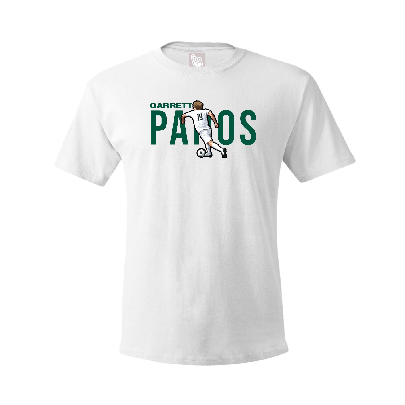 Youth Tee — Player Name in White