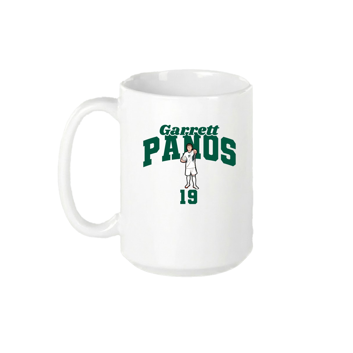 15oz Coffee Mug — Signature Arch in White