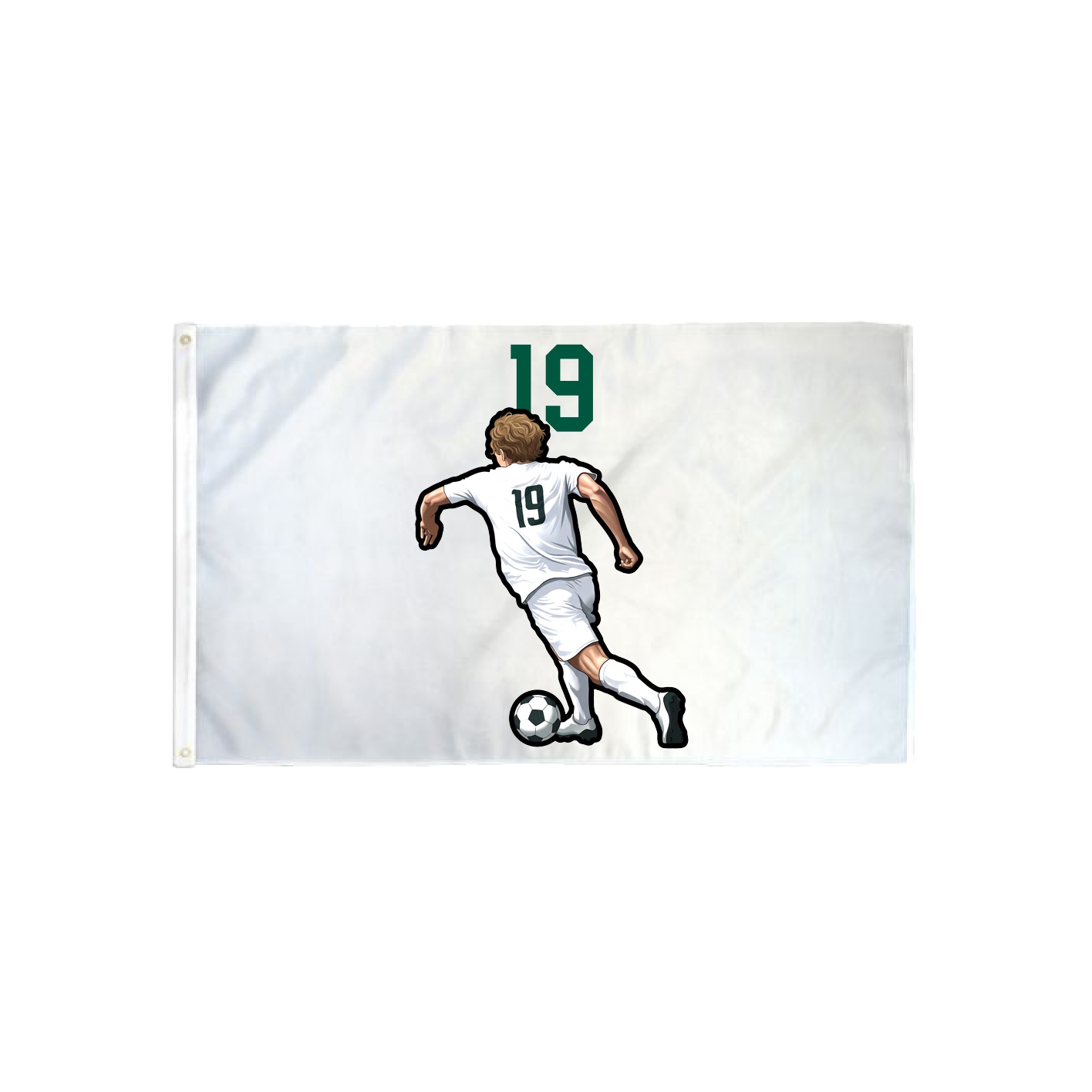3x5 Flag — Number Top in Classic