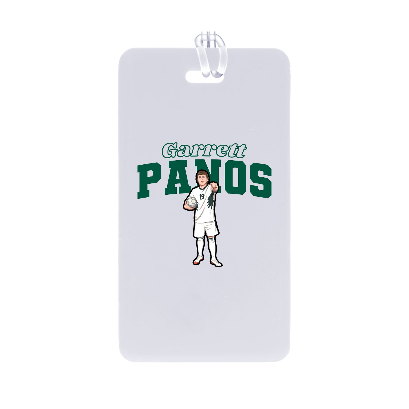 Bag Tag — Name Arch in Classic