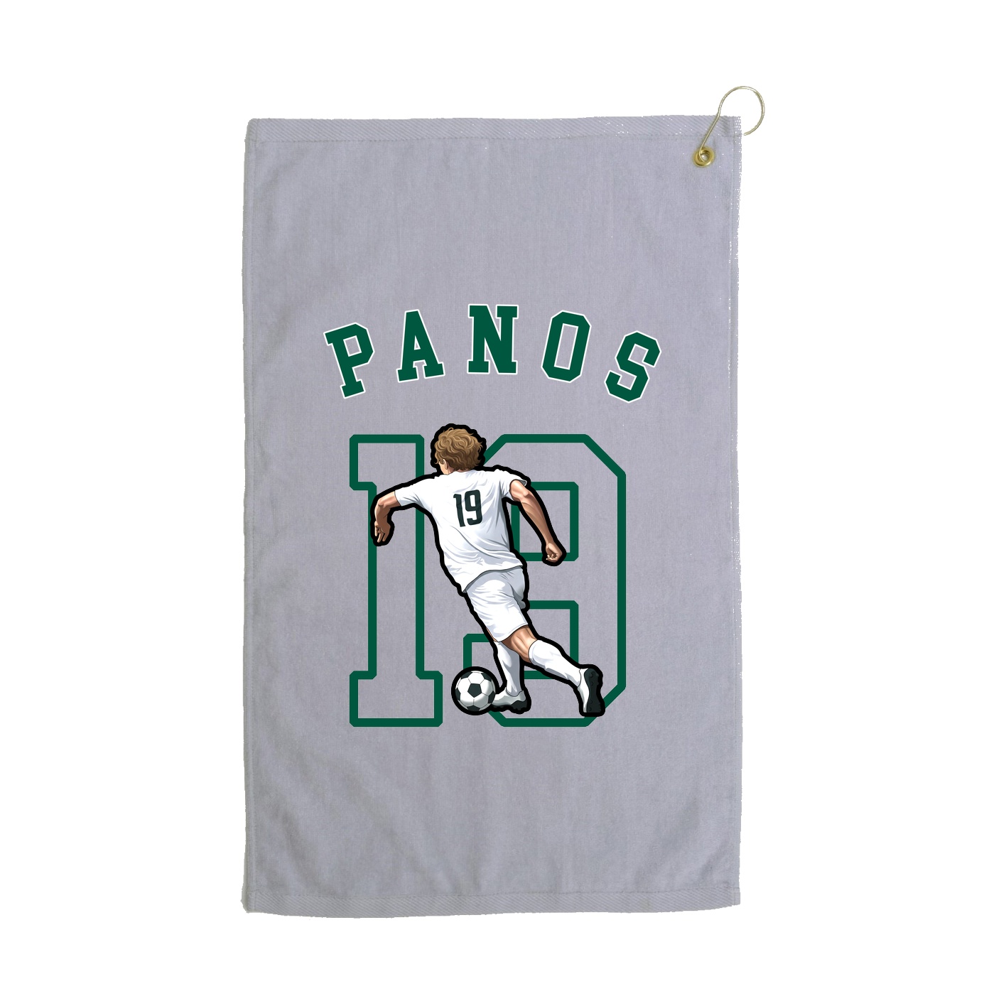 Golf Towel — Shirsey Arch in Grey