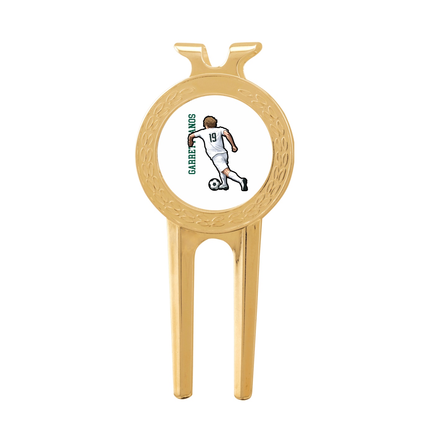 Divot Tool with Ball Marker — Name Vertical in Classic