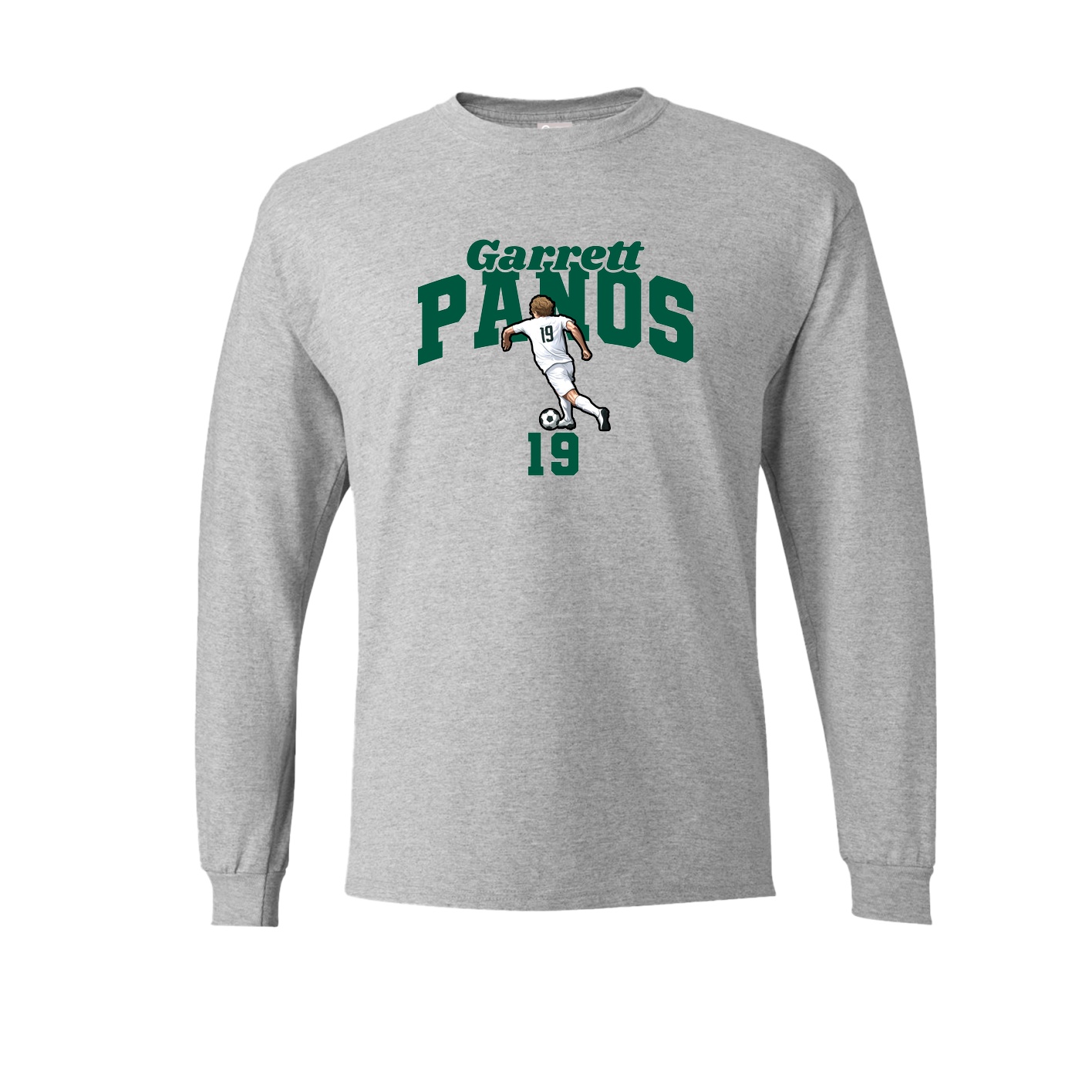 Long Sleeve Tee — Signature Arch in Grey