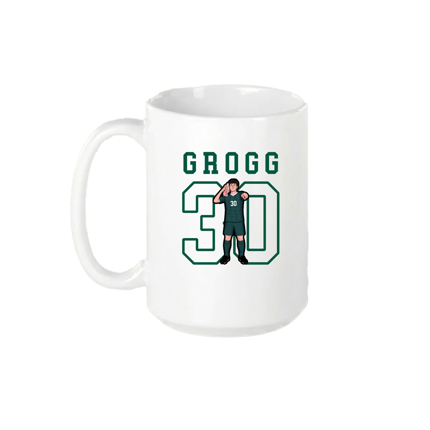 15oz Coffee Mug — Shirsey in White