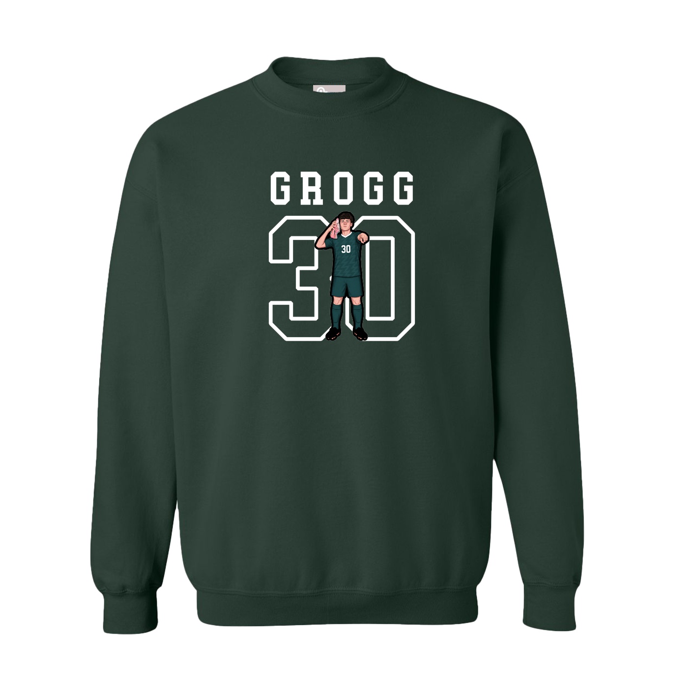 Fleece Crew — Shirsey in Green