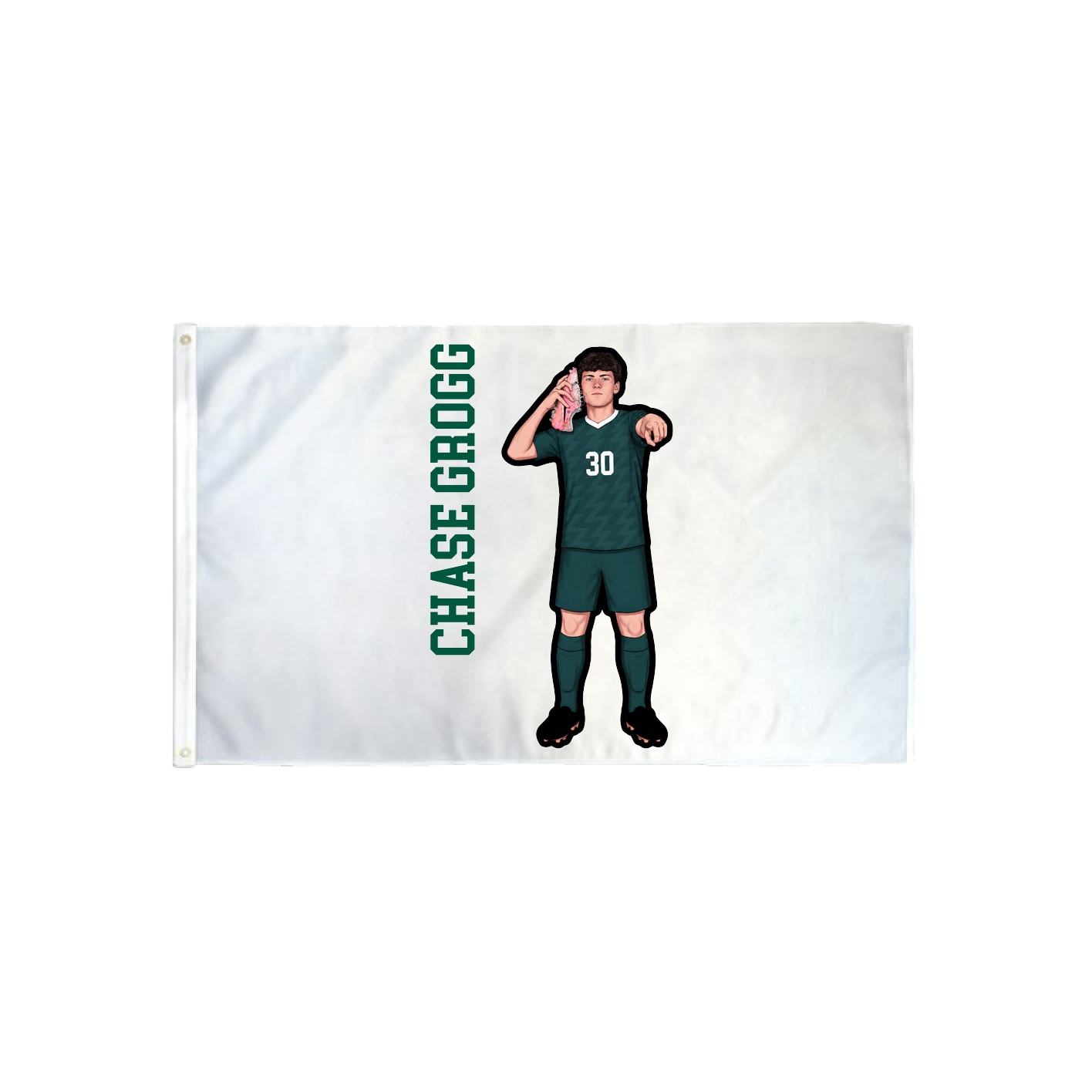 3x5 Flag — Name Vertical in Classic