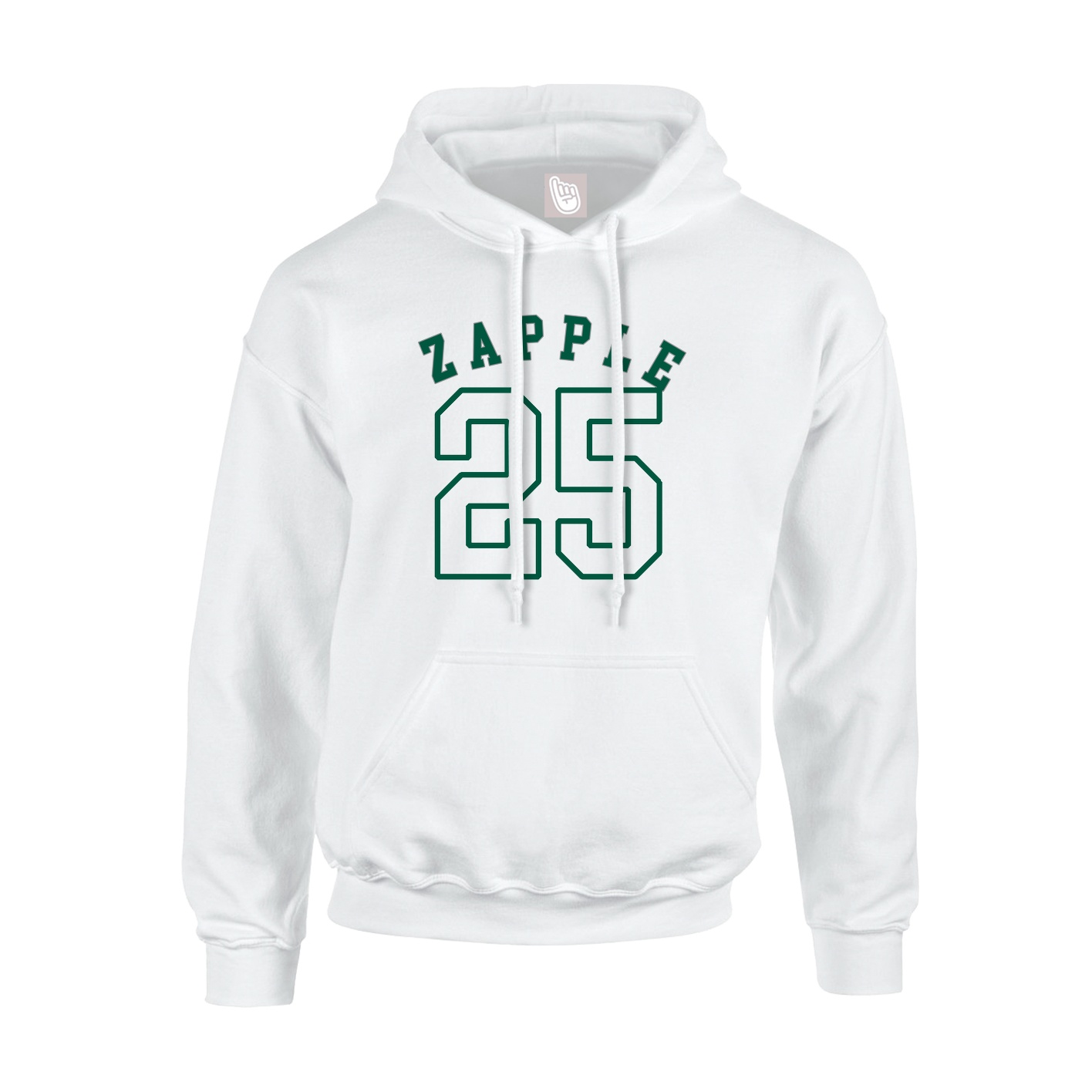 Hoodie — Shirsey Arch in White