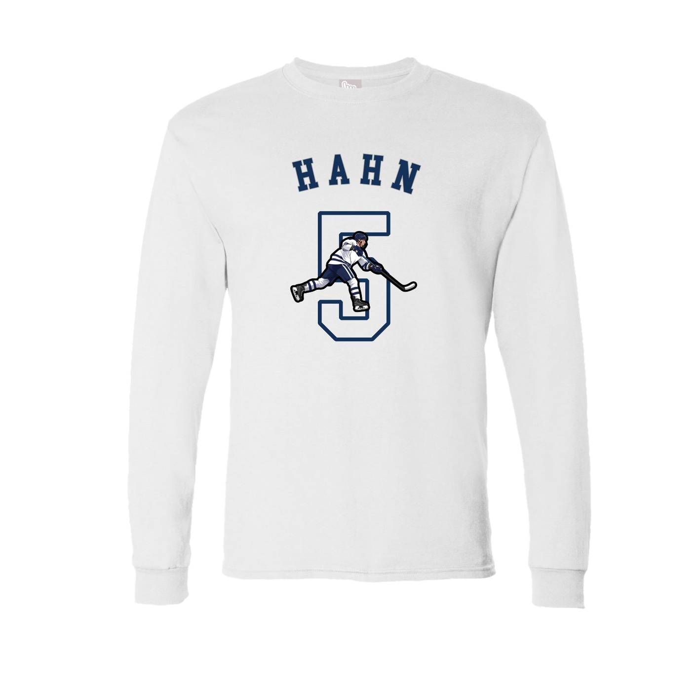 Long Sleeve Tee — Shirsey Arch in White