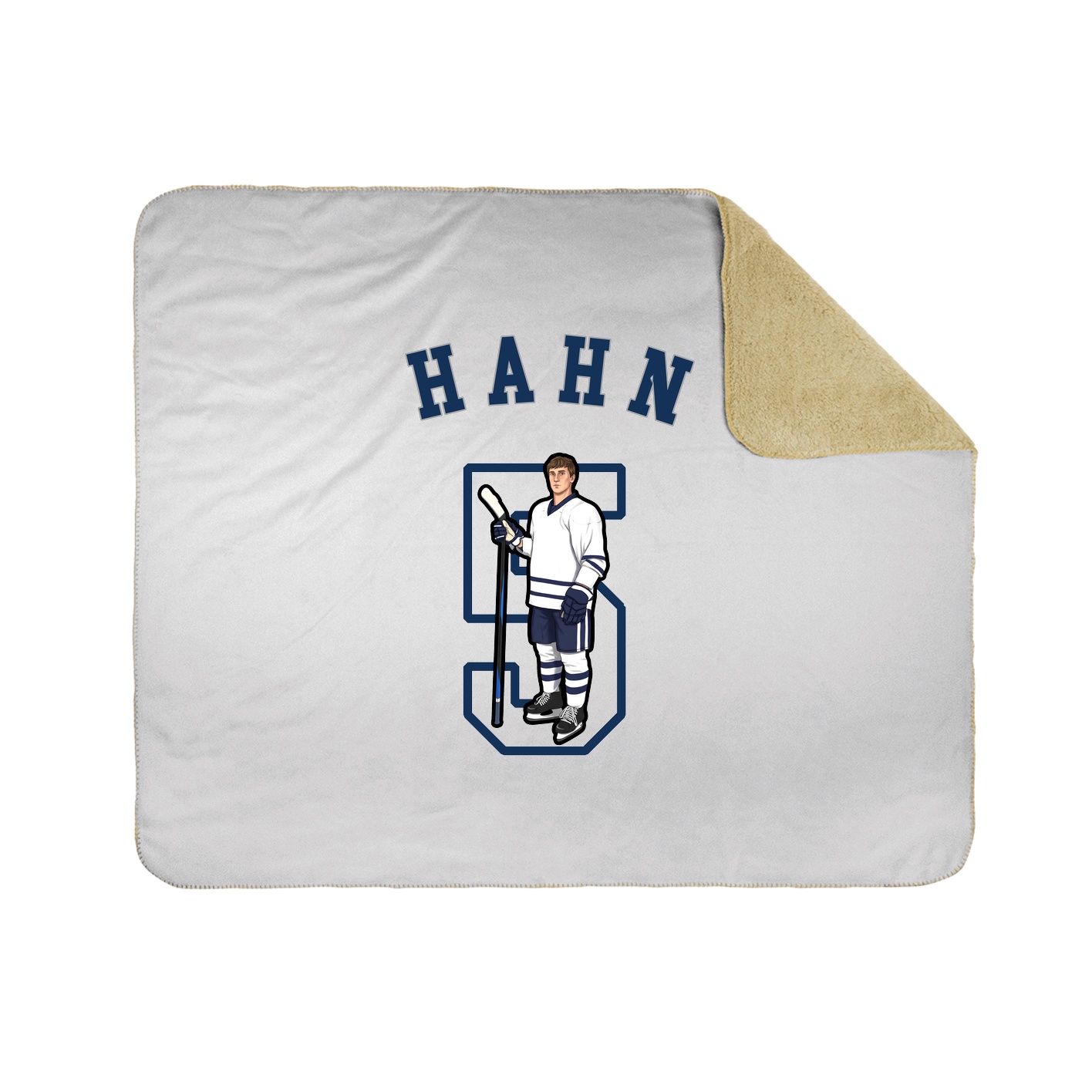 Throw Blanket — Shirsey Arch in White