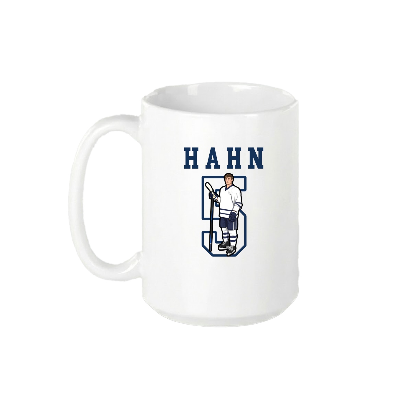 15oz Coffee Mug — Shirsey in White