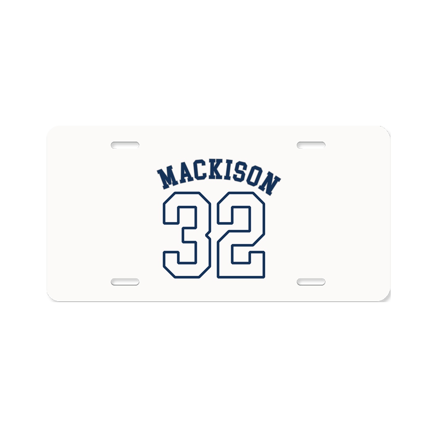 License Plate — Shirsey Arch in Classic