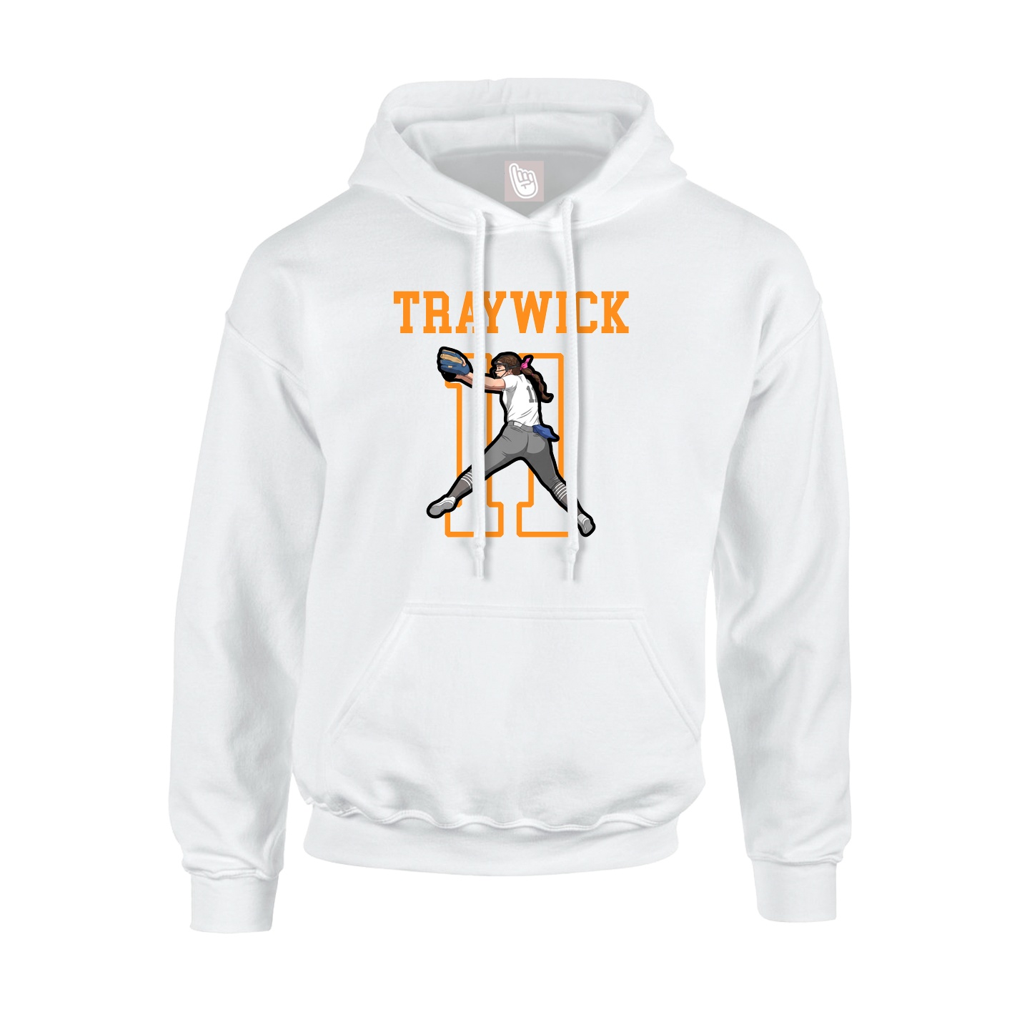 Youth Hoodie — Shirsey in White