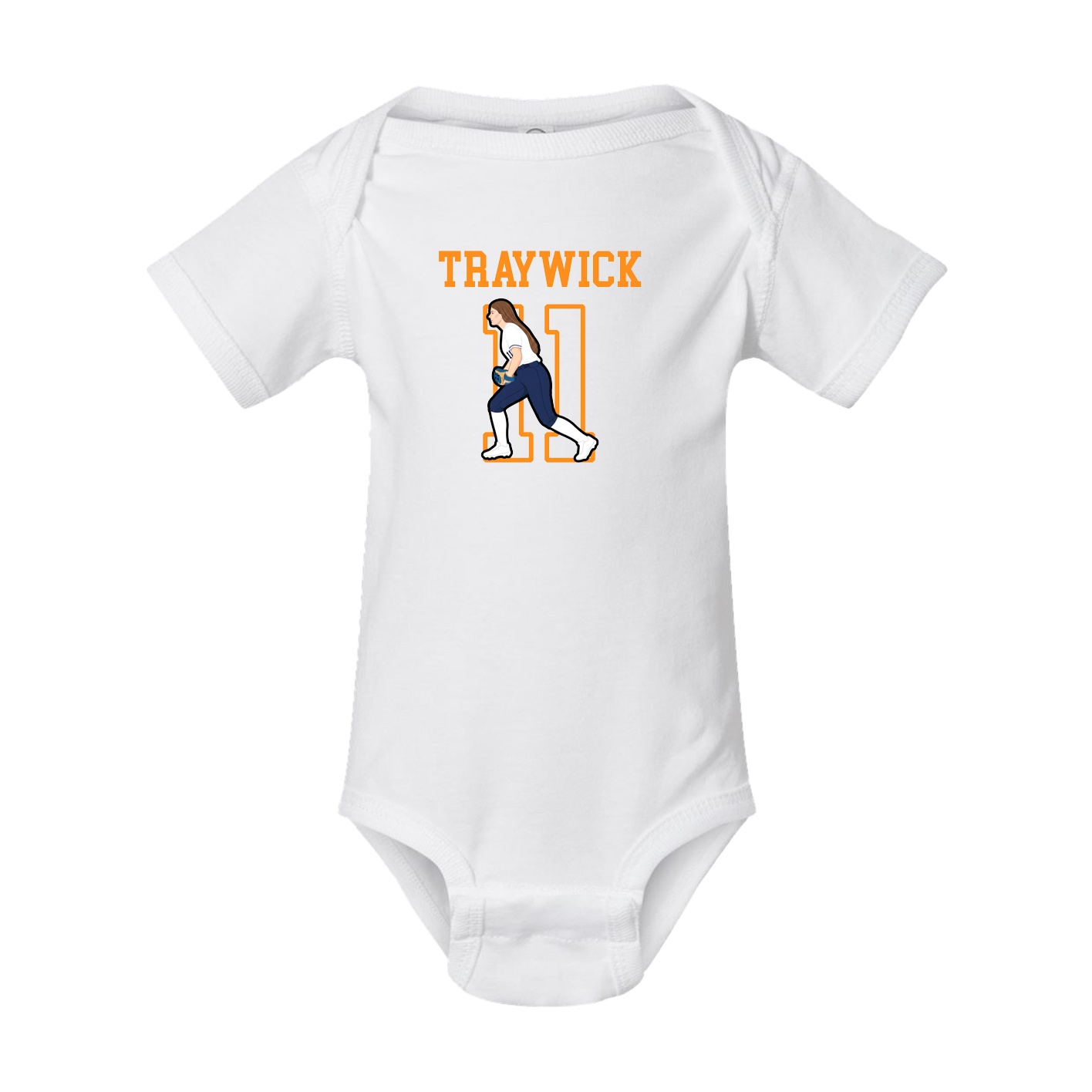 Baby Onesie — Shirsey in White