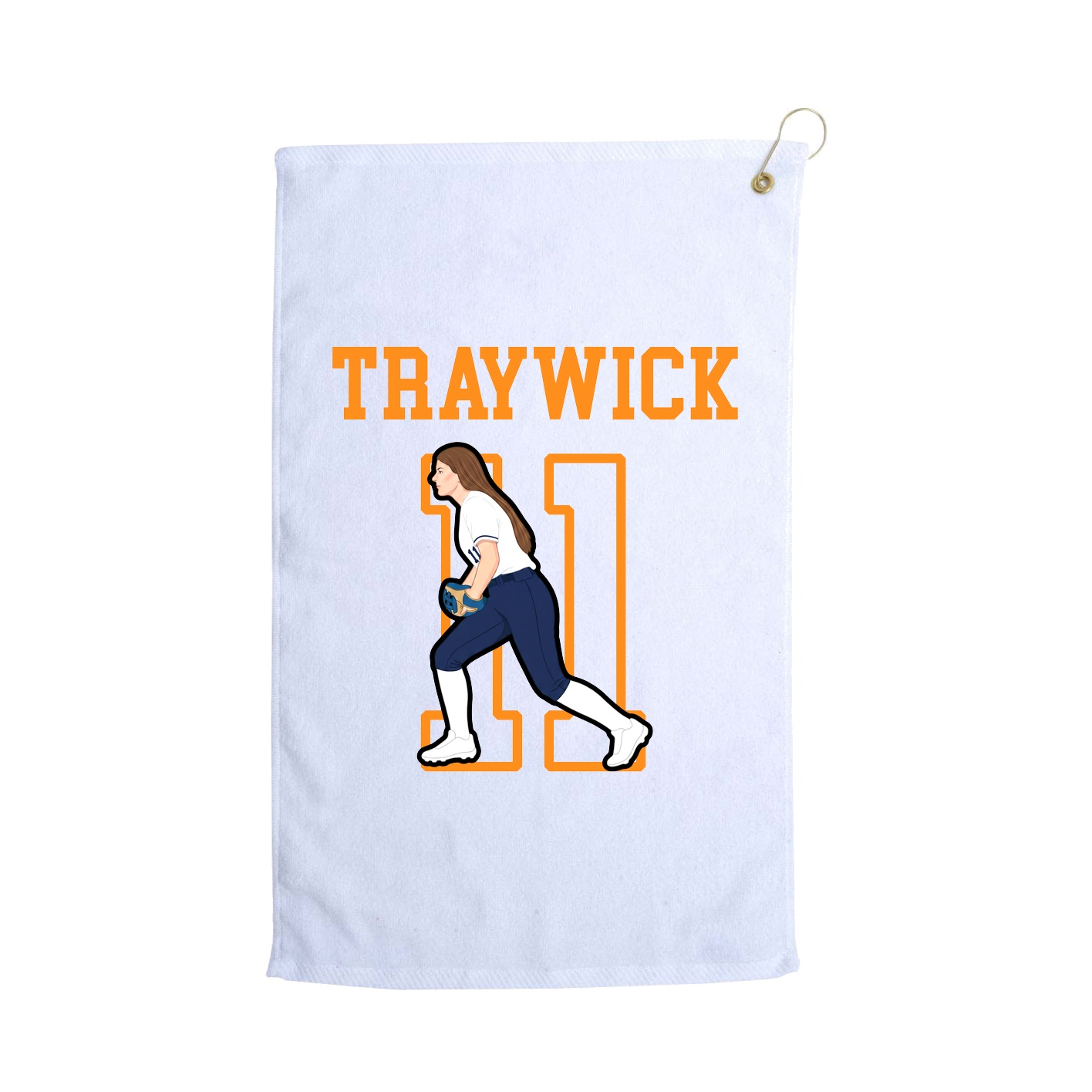 Golf Towel — Shirsey in White