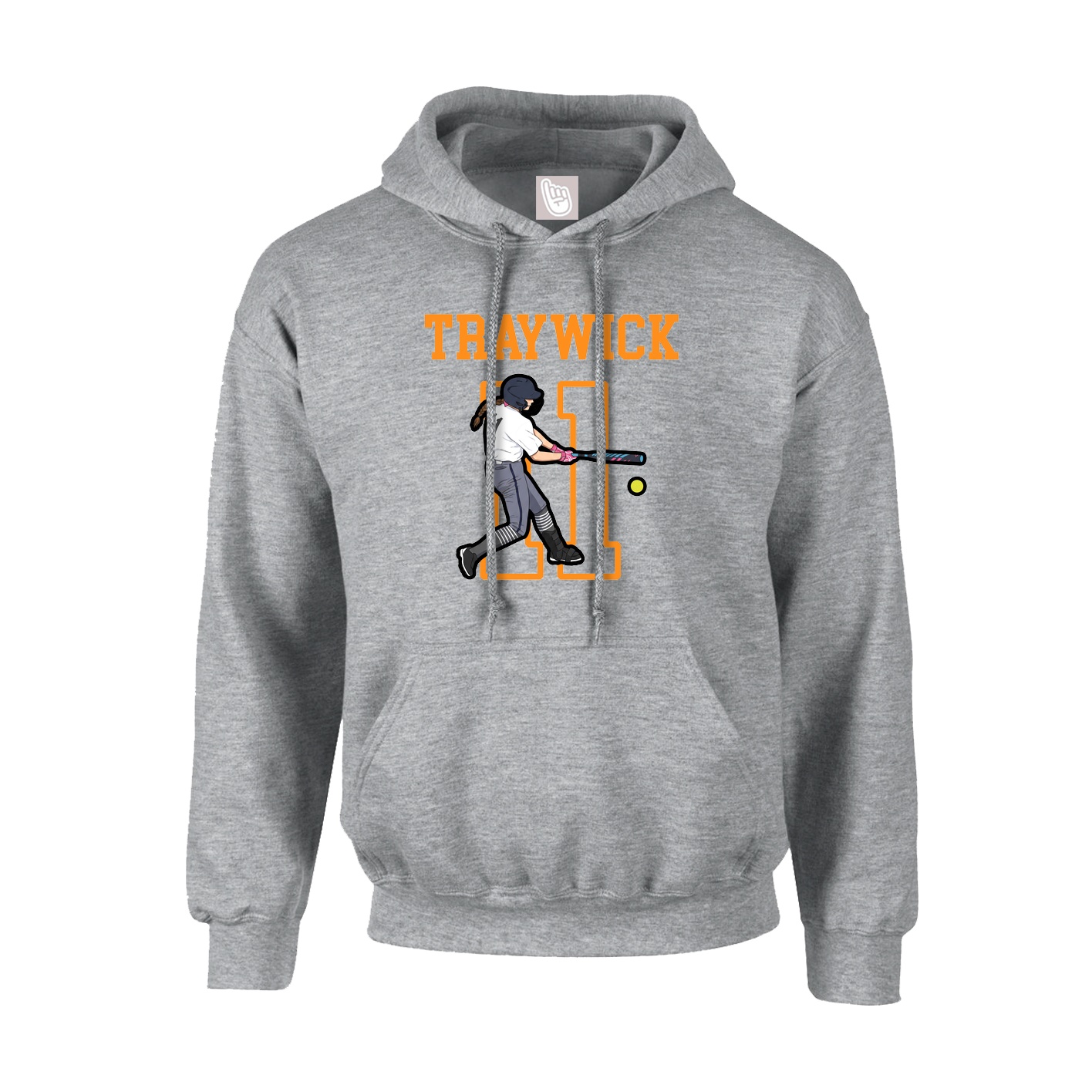 Hoodie — Shirsey in Grey