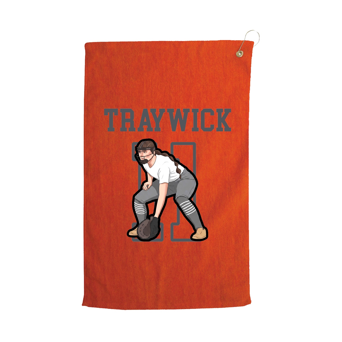 Golf Towel — Shirsey in Orange