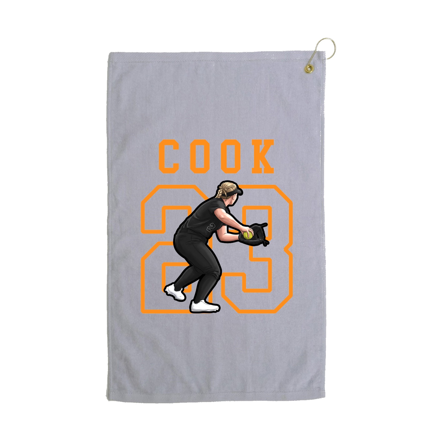 Golf Towel — Shirsey in Grey