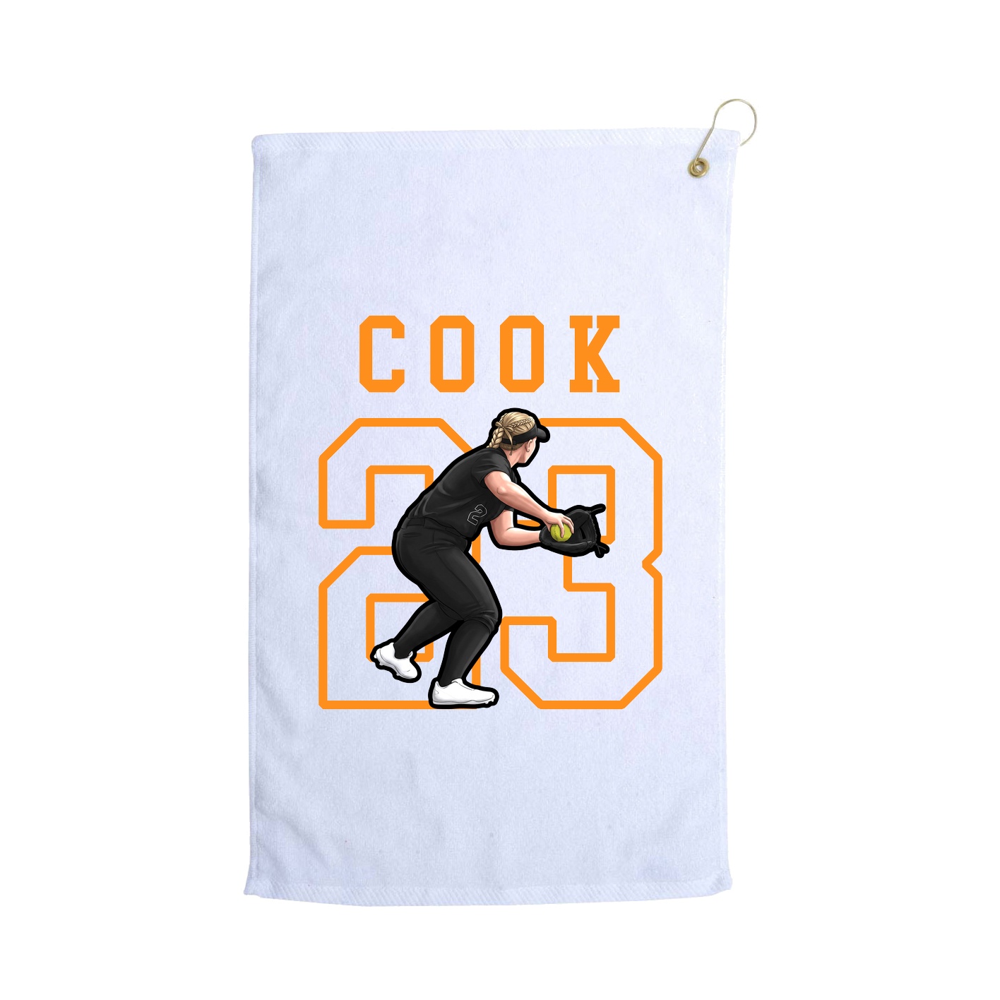 Golf Towel — Shirsey in White