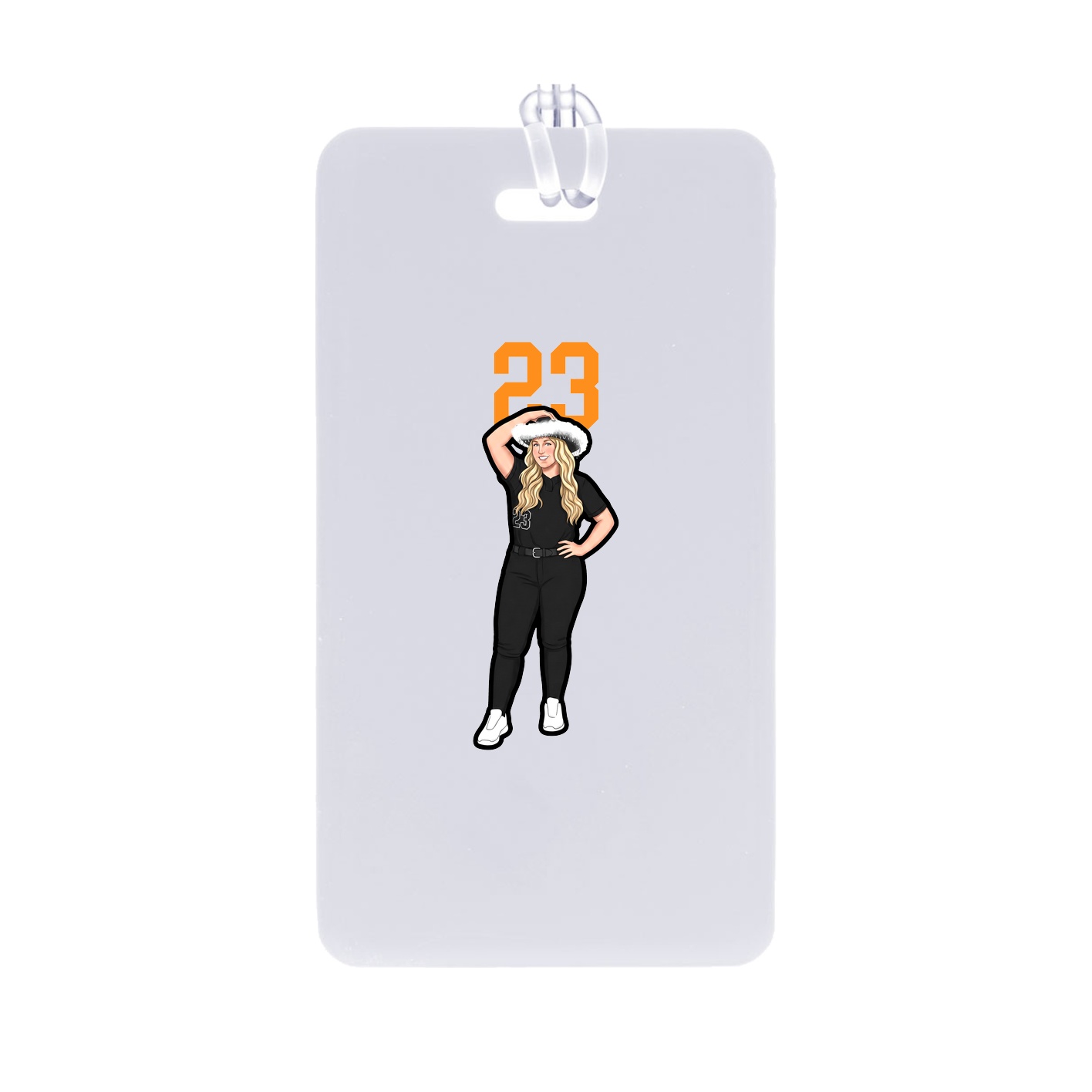 Bag Tag — Number Top in Classic