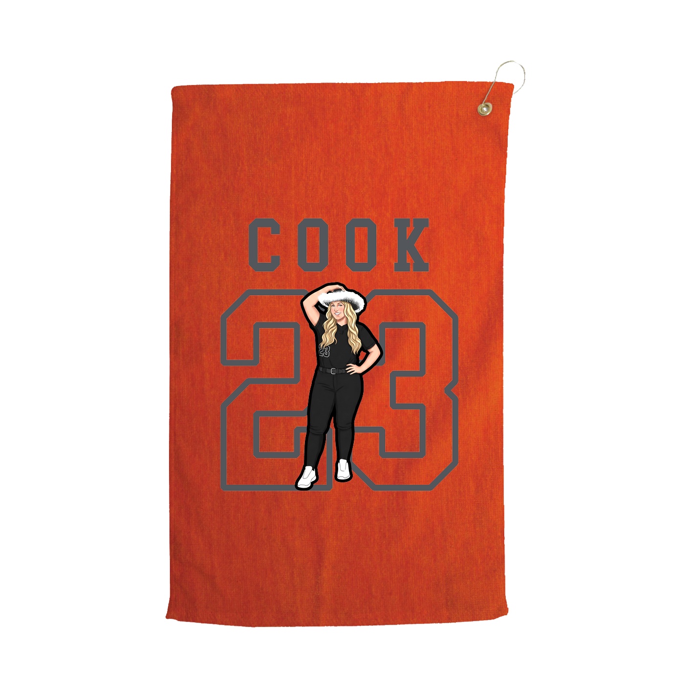 Terry Velour Golf Towel