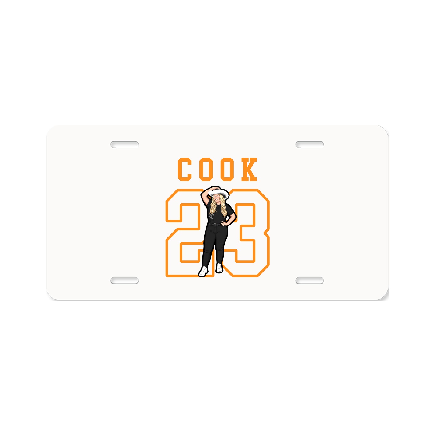 License Plate — Shirsey in Classic