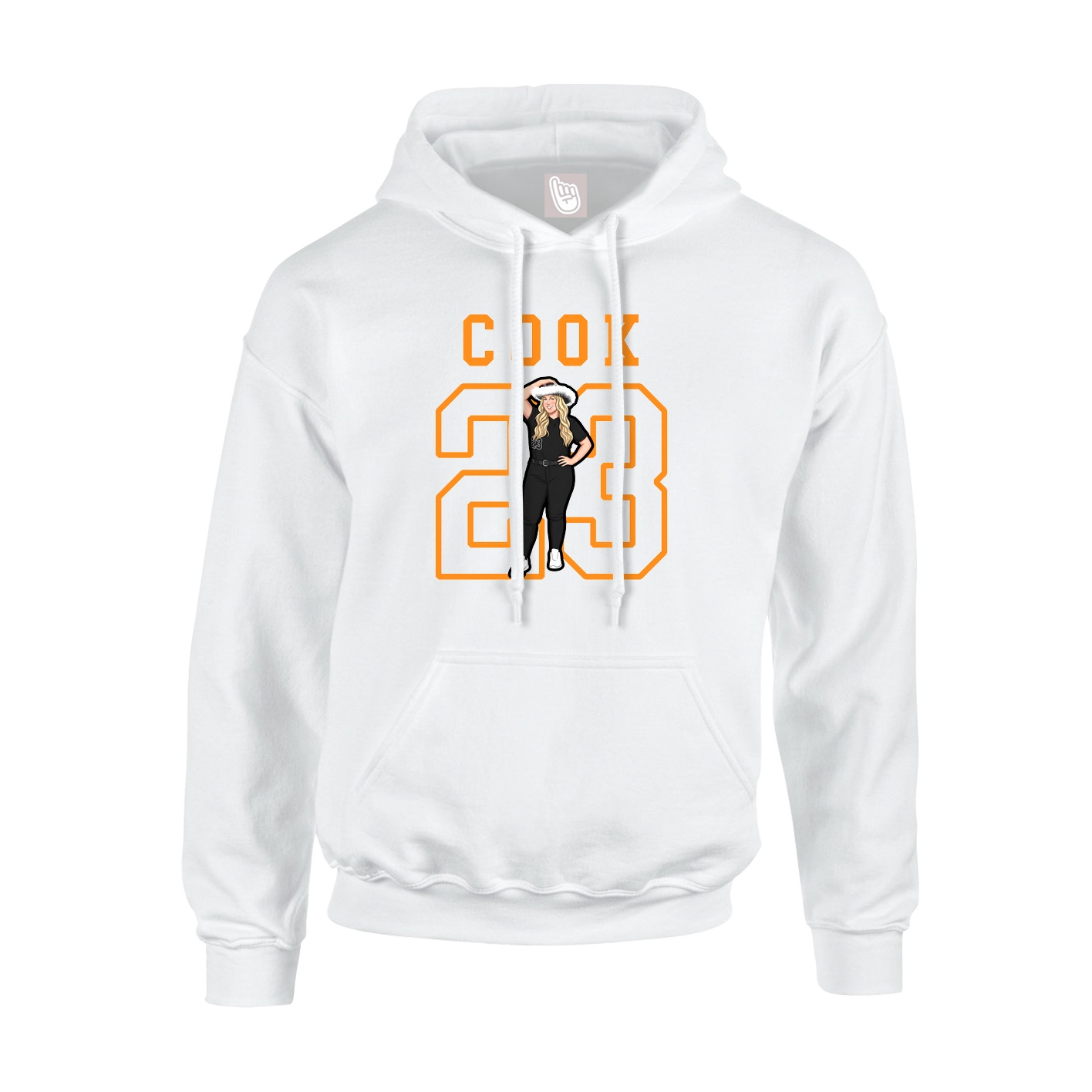 Youth Hoodie — Shirsey in White