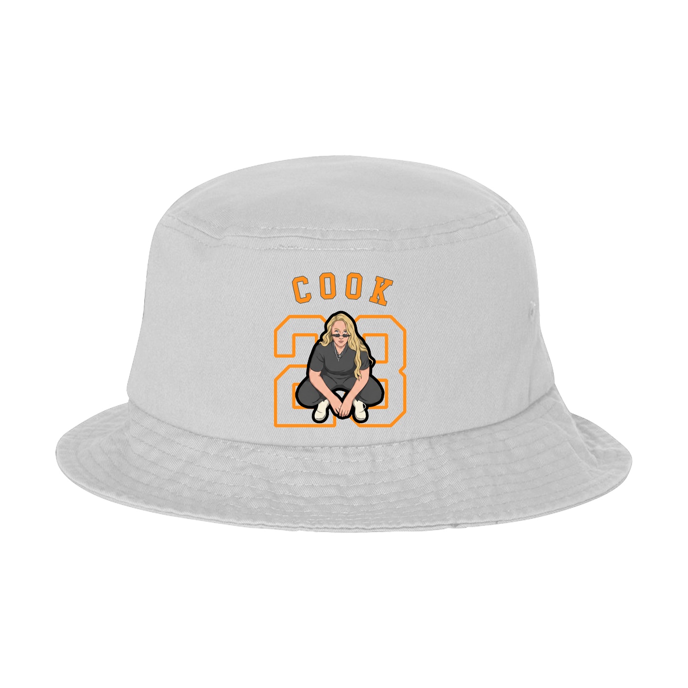 Bucket Cap — Shirsey Arch in White