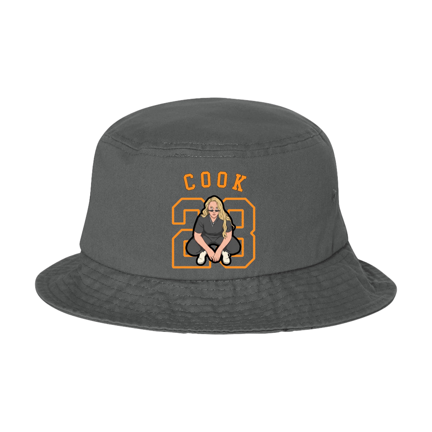 Bucket Cap — Shirsey Arch in Grey