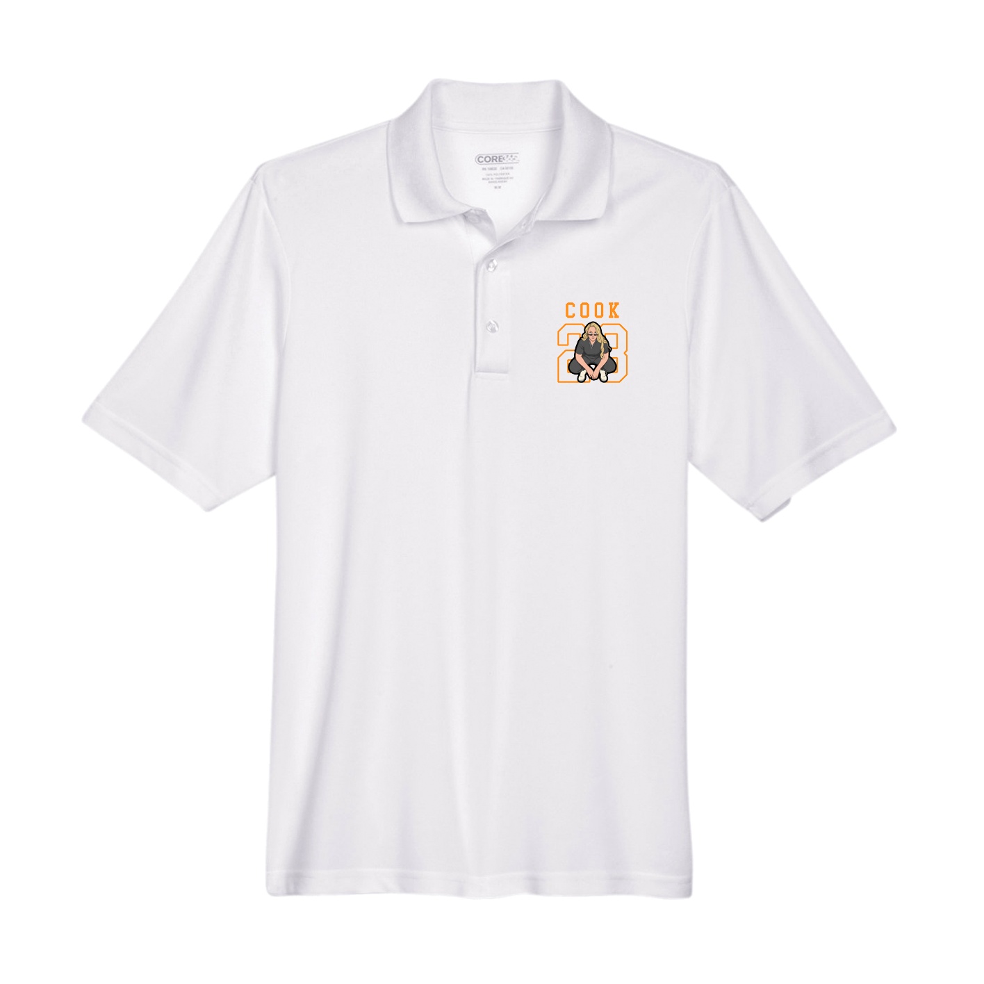 Performance Polo — Shirsey in White