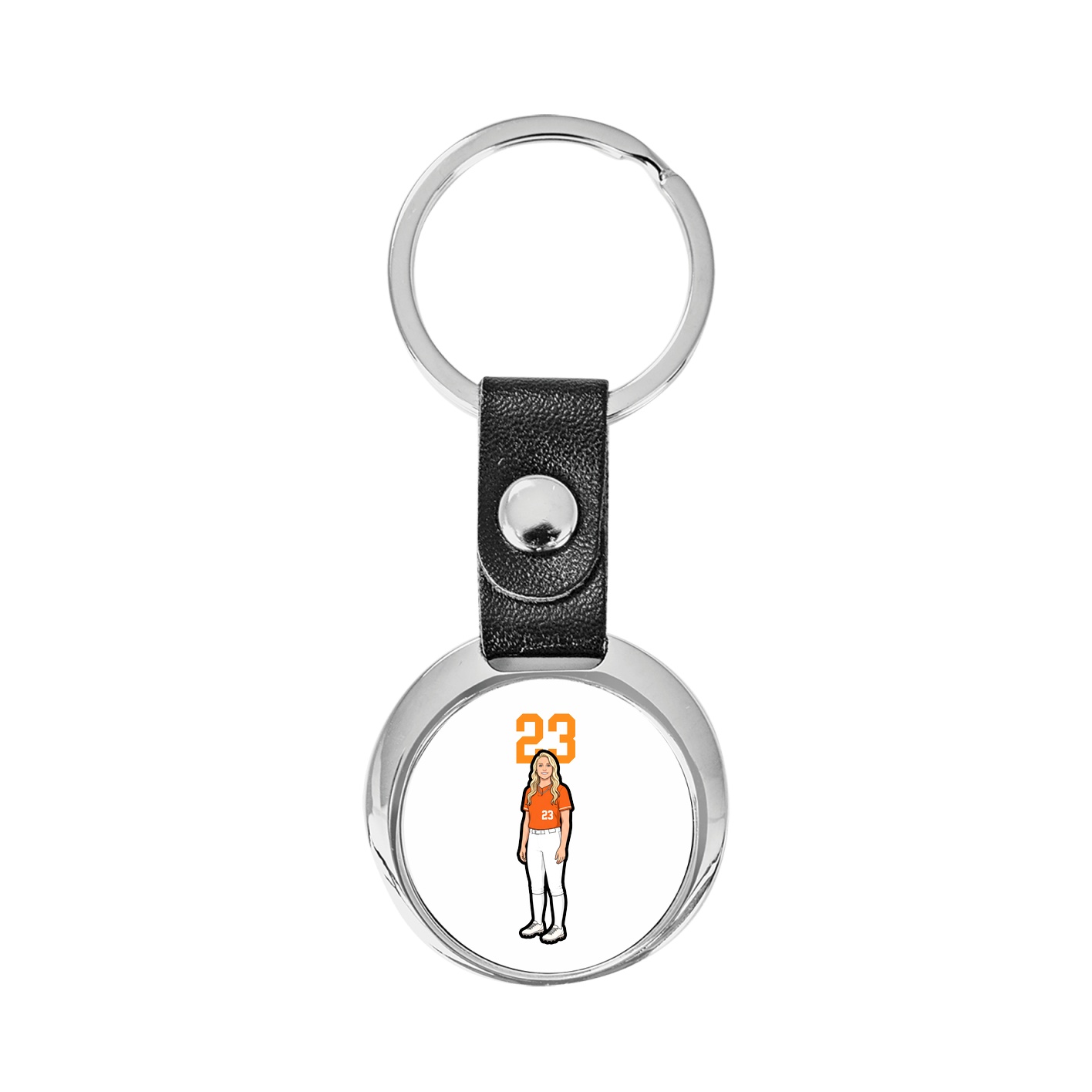 Key Chain — Number Top in Classic