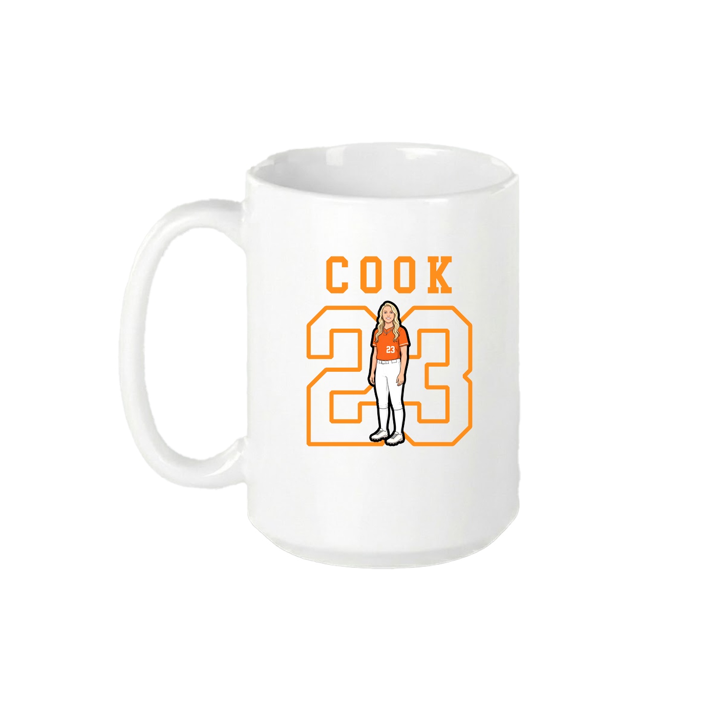 15oz Coffee Mug — Shirsey in White
