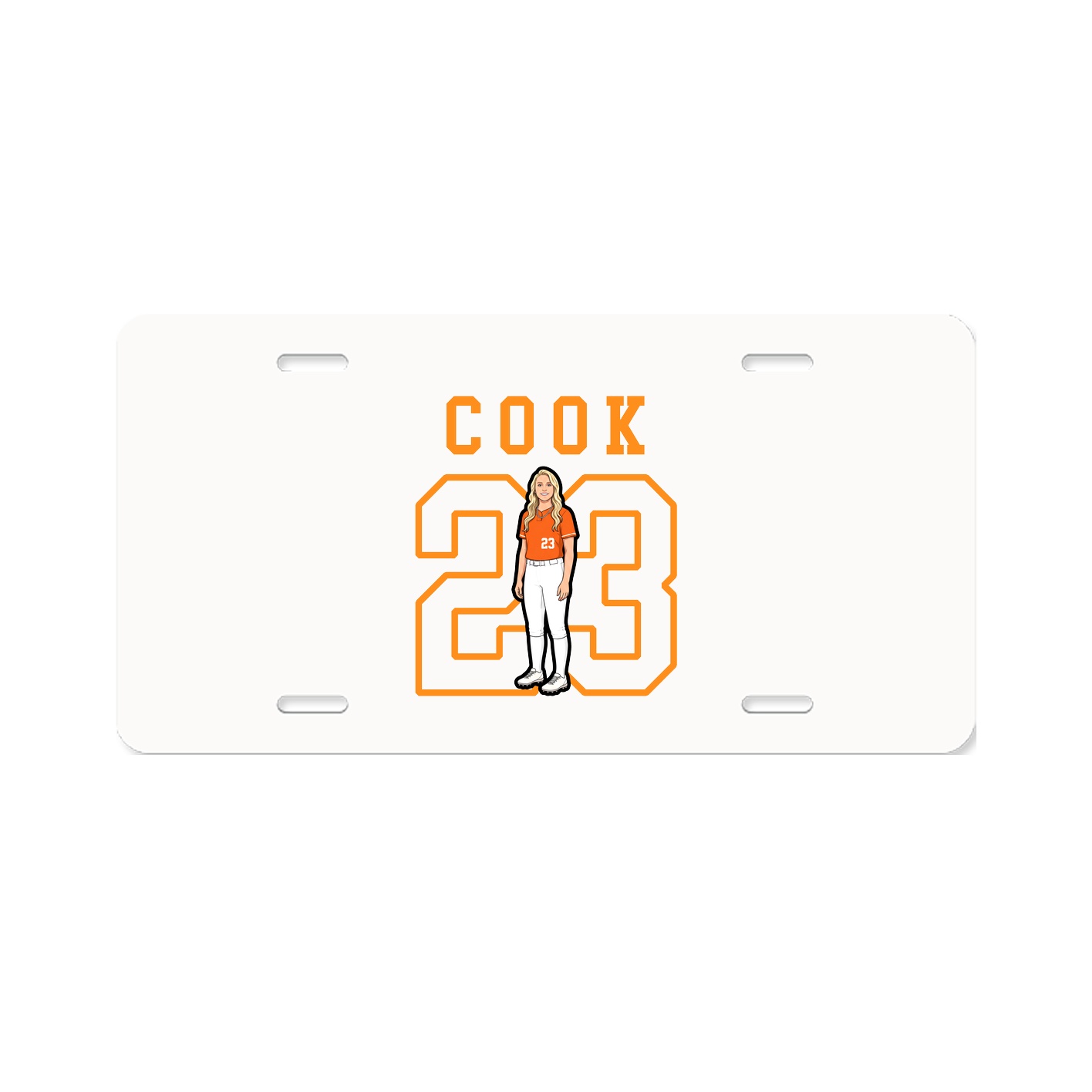License Plate — Shirsey in Classic