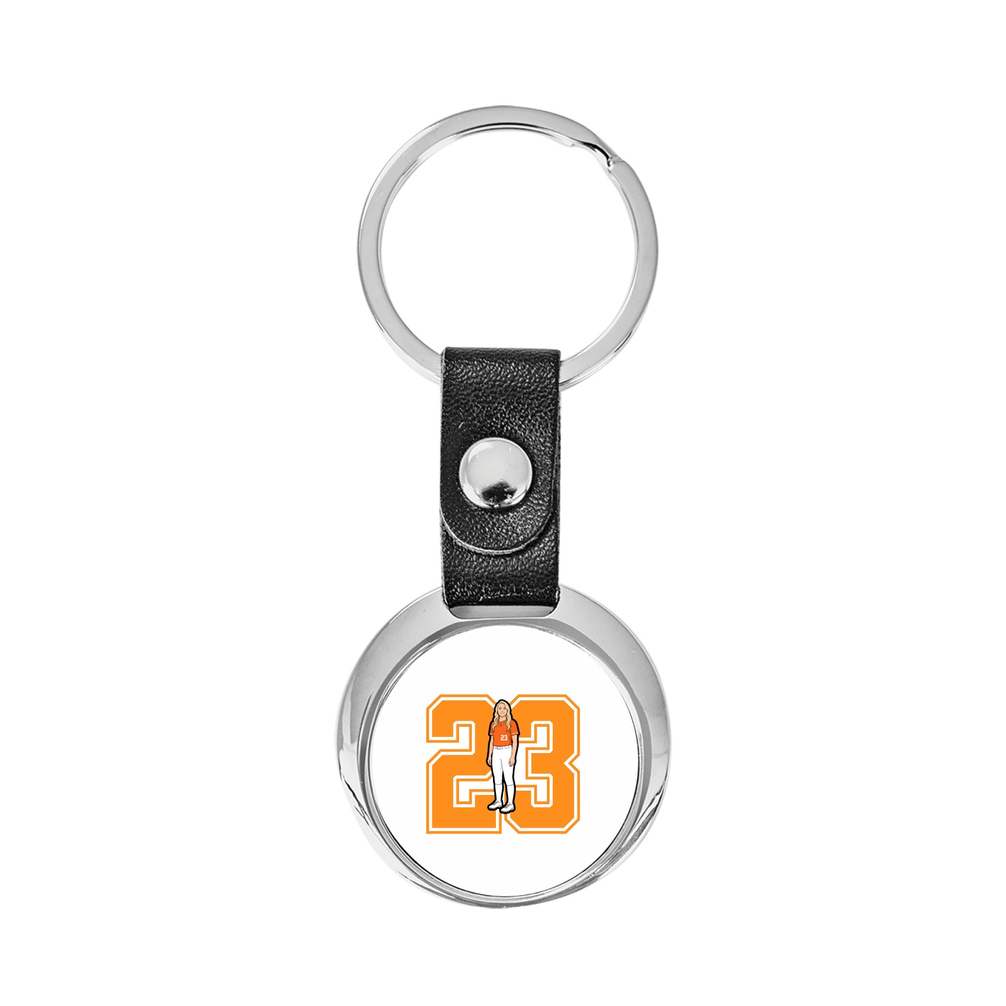 Key Chain — Number in Classic