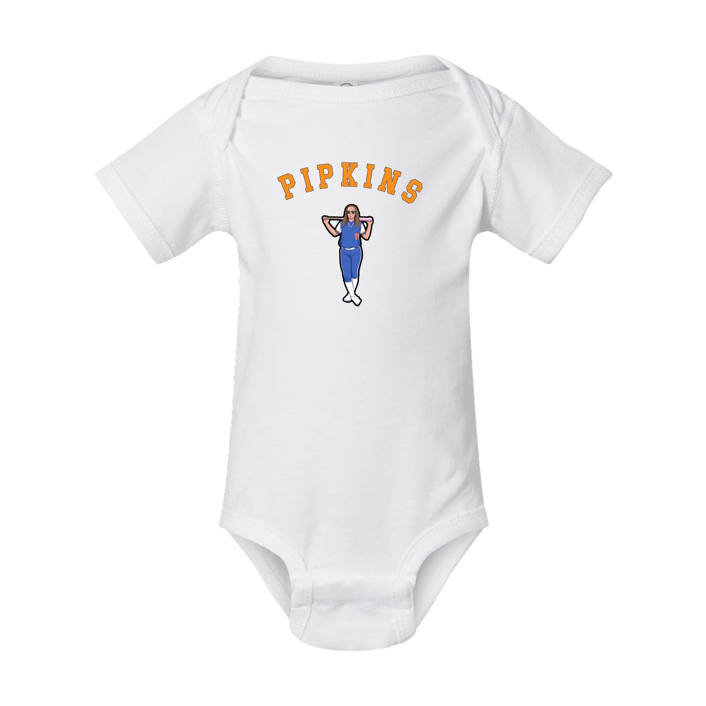 Baby Onesie — Shirsey Arch in White