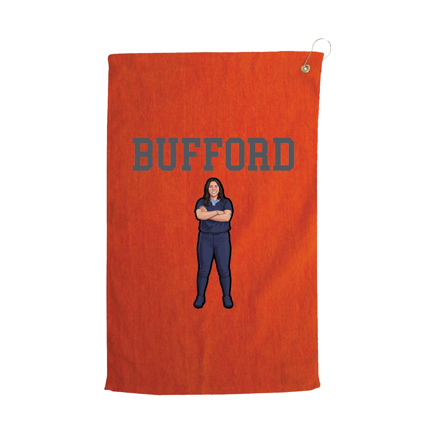 Golf Towel — Shirsey in Orange