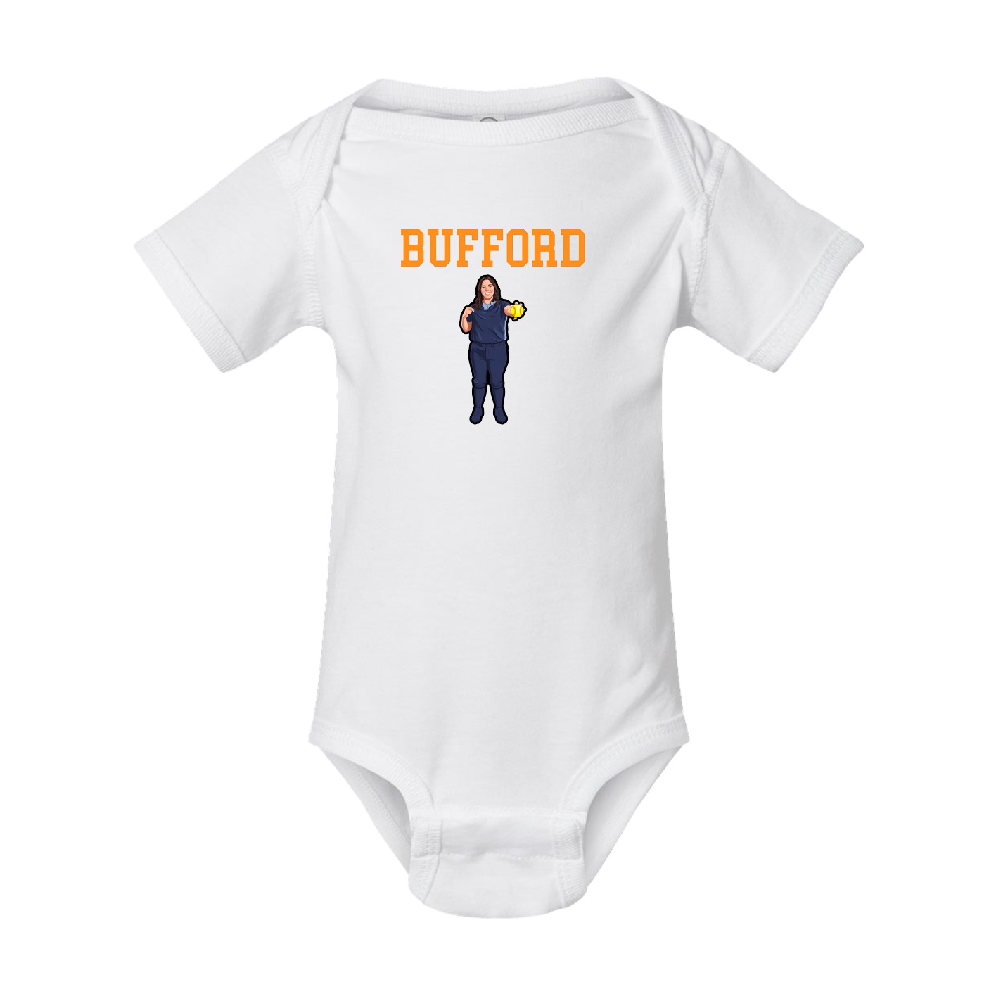Baby Onesie — Shirsey in White