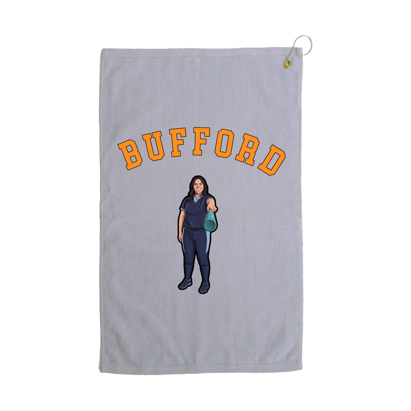 Golf Towel — Shirsey Arch in Grey