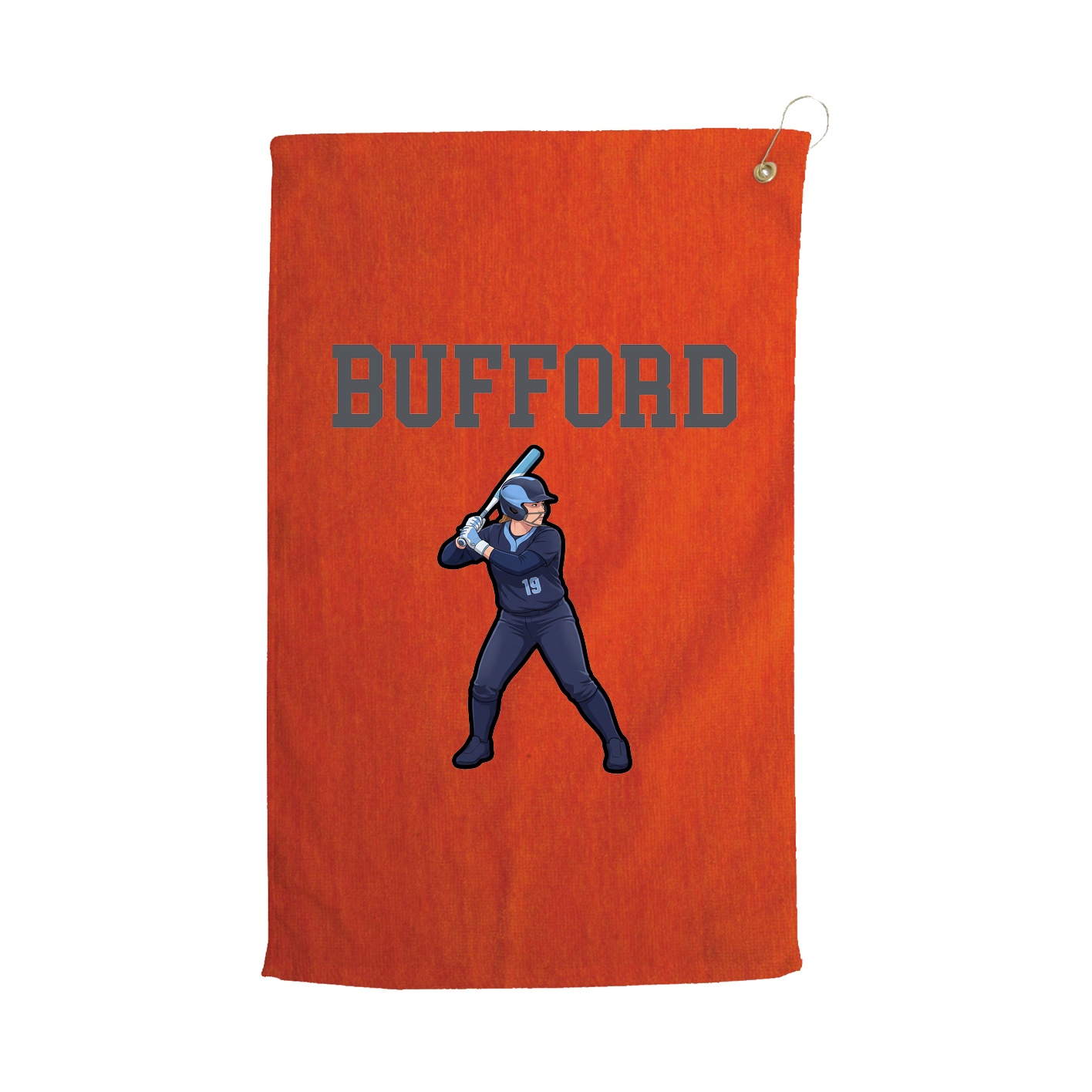 Golf Towel — Shirsey in Orange